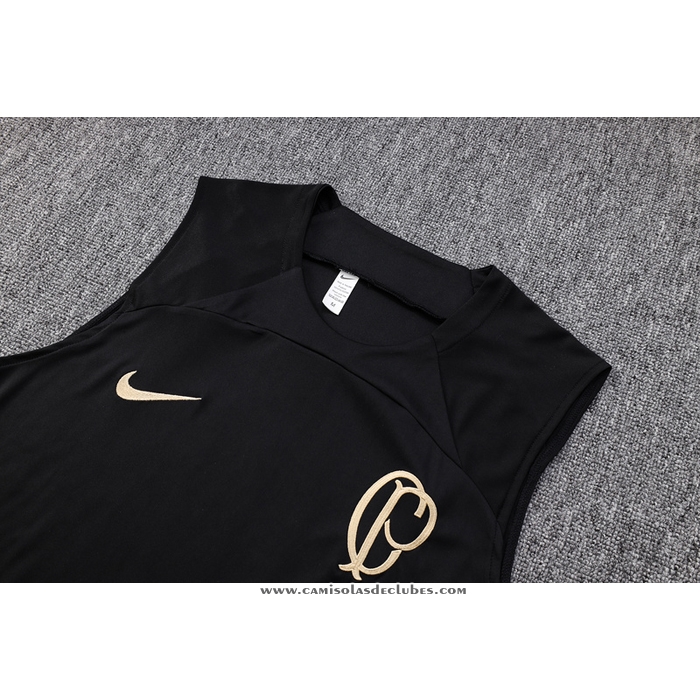 Camisola
 de Treinamento
 Corinthians 23/24 Sin Mangas Preto
